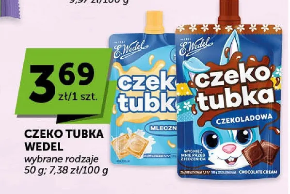 Czeko Tubka E.Wedel Czekoladowa promocja w Euro Sklep
