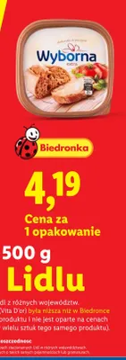Margaryna Wyborna extra promocja w Lidl
