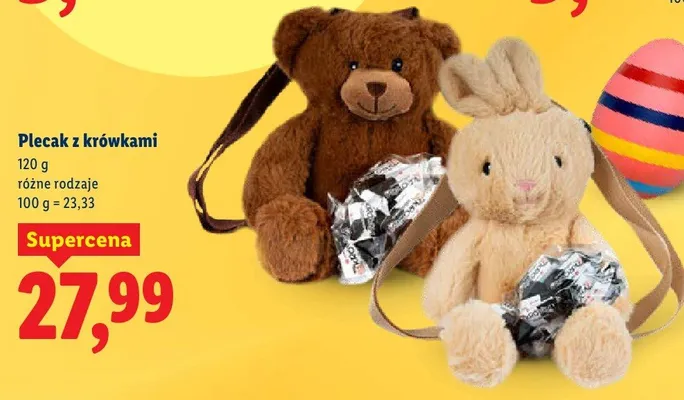 Plecak z krówkami promocja w Lidl