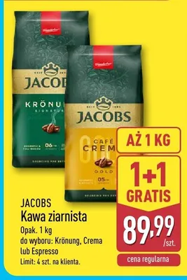 Kawa ziarnista promocja w Aldi
