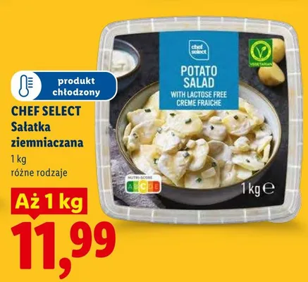 Sałatka ziemniaczana Chef Select promocja w Lidl