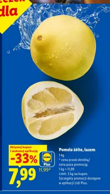 Pomelo żółte luzem Ryneczek Lidla promocja w Lidl