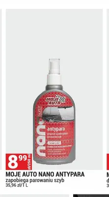 Moje Auto Nano Antypara zapobiega parowaniu szyb promocja w Merkury Market