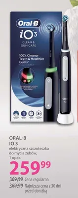 Elektryczna szczoteczka do mycia zębów iO 3 promocja w Hebe
