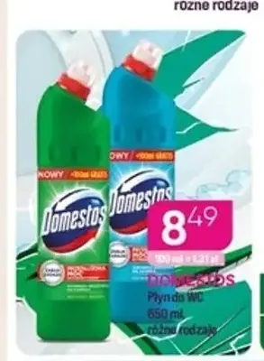Płyn do WC Domestos promocja w Drogerie Koliber