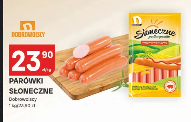 Parówki Słoneczne Dobrowolscy promocja w Chorten