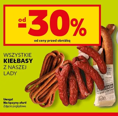 Kiełbasy z naszej lady promocja w Kaufland