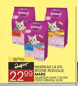 Karma dla kota Whiskas promocja w Wafelek
