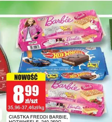 Ciastka Freddi Barbie promocja w Bingo