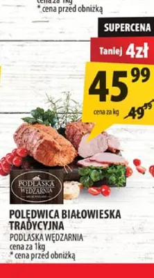 Polędwica białowieska tradycyjna Podlaska Wędzarnia promocja w Arhelan