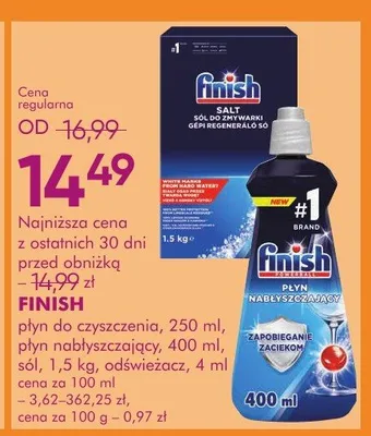 Płyn do czyszczenia, płyn nabłyszczający, sól promocja w Super-Pharm
