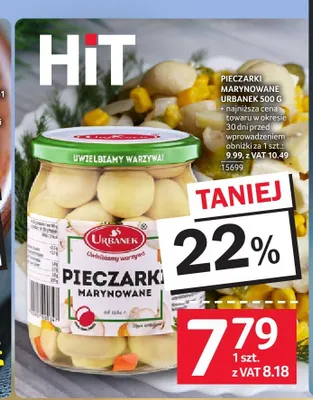 Pieczarki marynowane Urbanek promocja w Selgros