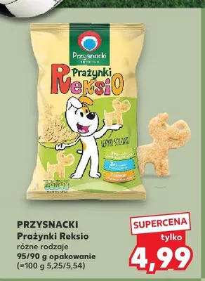 Prażynki Reksio lekko solone Przysnacki promocja w Kaufland