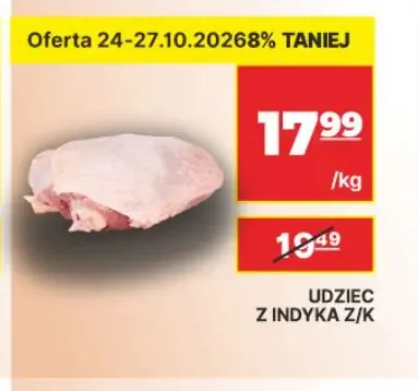 Udziec z indyka z/k promocja w API Market