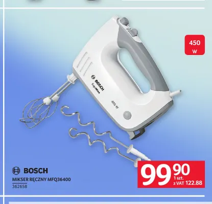 Mikser ręczny MFQ36400 Bosch promocja w Selgros