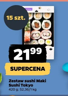 Zestaw sushi Maki promocja w Netto