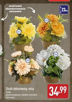 Stroik dekorowany misa promocja w Aldi