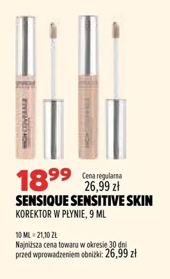 Korektor w płynie Sensique Sensitive Skin promocja w Drogerie Natura