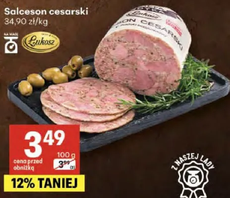 Salceson cesarski promocja w Delikatesy Centrum