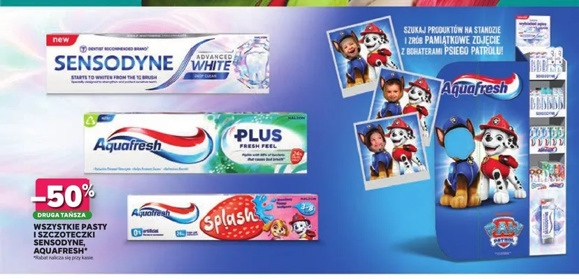 Pasta do zębów Sensodyne Advanced White promocja w Stokrotka