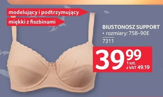 Biustonosz Support promocja w Selgros