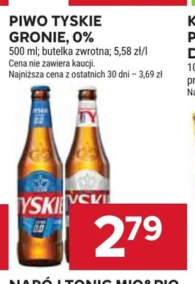 Piwo Tyskie promocja w Stokrotka