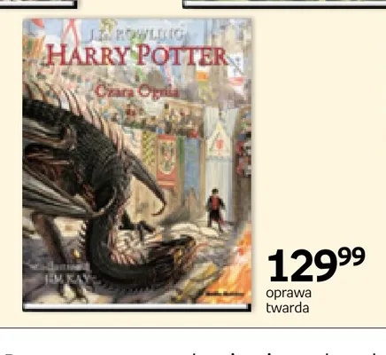 Książka Harry Potter i Czara Ognia J.K. Rowling promocja w Empik