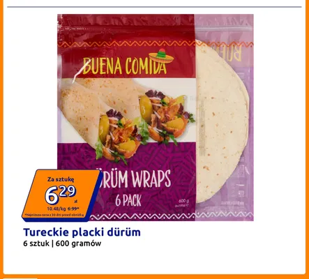 Tureckie placki dürüm Buena Comida promocja w Action