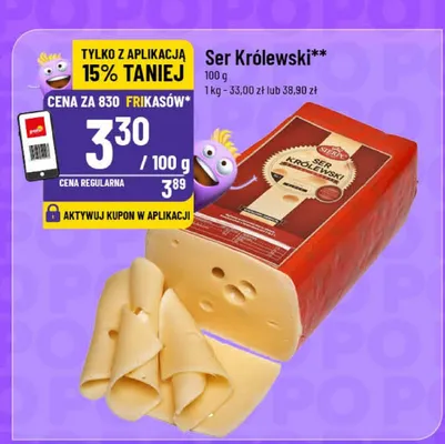 Ser Królewski promocja w POLOmarket