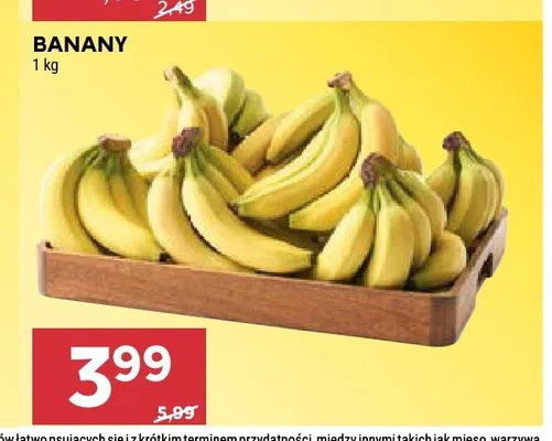 Banany promocja w Stokrotka