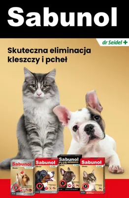 Obroża odblaskowa dla psów Sabunol 35 cm promocja w Aquael zoo