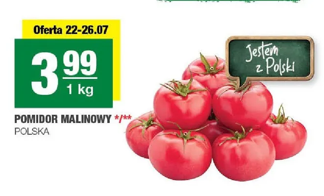 Pomidor malinowy promocja w SPAR