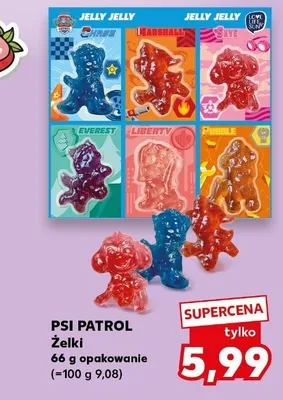 Żelki PSI PATROL promocja w Kaufland
