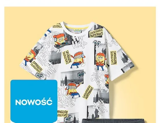 Koszulka chłopięca SpongeBob promocja w Pepco
