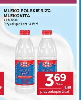 Mleko Polskie 3,2% Mlekovita promocja w Stokrotka