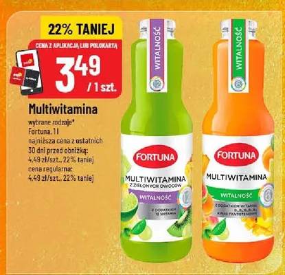 Multiwitamina Fortuna promocja w POLOmarket