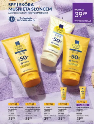 Krem do opalania Avon Care Sun+ SPF 50 promocja w AVON