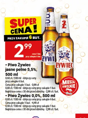 Piwo Żywiec 5,5% promocja w Twój Market