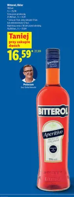 Likier Bitterol promocja w Lidl