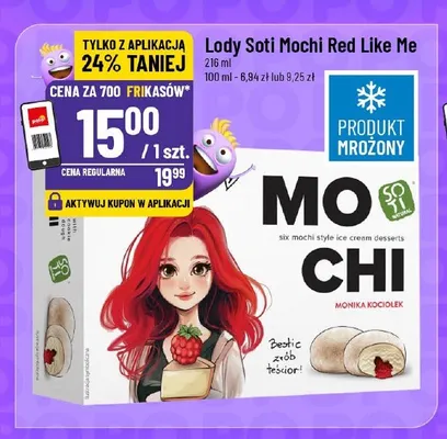 Lody Soti Mochi Red Like Me promocja w POLOmarket