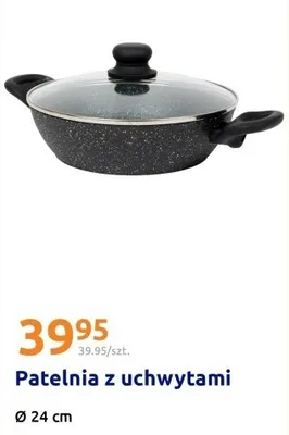 Patelnia z uchwytami 24 cm promocja w Action