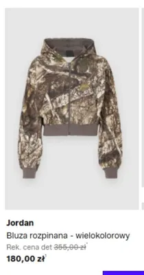 Bluza rozpinana Jordan wielokolorowy promocja w Lounge by Zalando