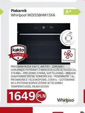 Piekarnik Whirlpool WOI5S8HM1SXA promocja w kakto.pl