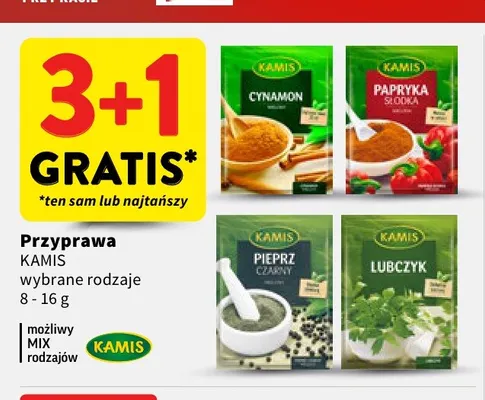 Przyprawa Kamis pieprz czarny promocja w Intermarche