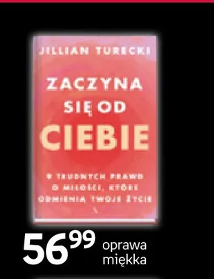Książka Zaczyna się od Ciebie Jillian Turecki promocja w Empik