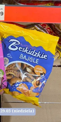 Bajgle masło orzechowe promocja w Aldi