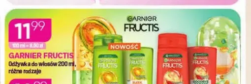 Odżywka do włosów Garnier Fructis promocja w Drogerie Koliber