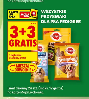 Przysmak dla psa Pedigree DentaStix promocja w Biedronka