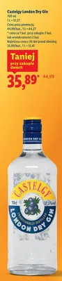 Gin London Dry promocja w Lidl