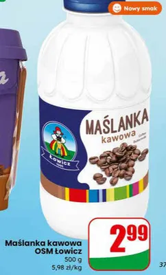 Maślanka kawowa promocja w Dino